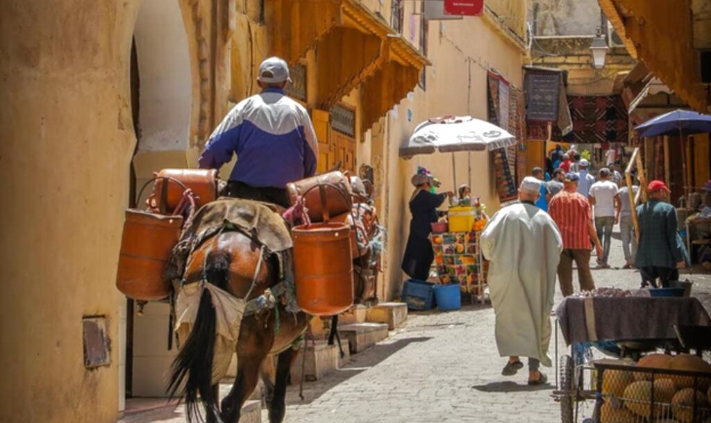Souk in Morocco