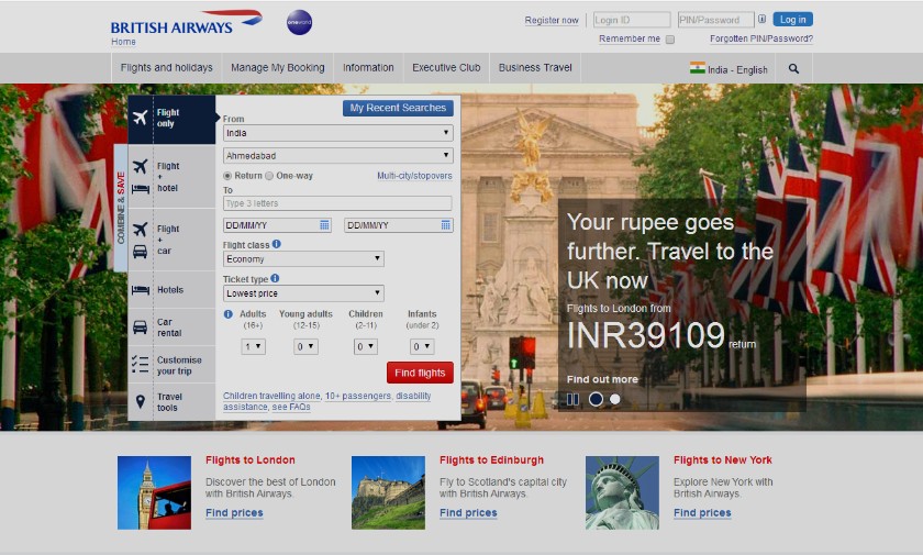 britishairways coupon