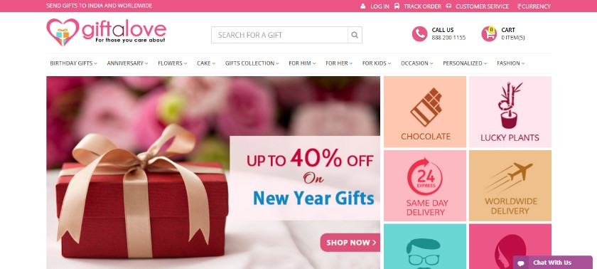 giftalove coupon